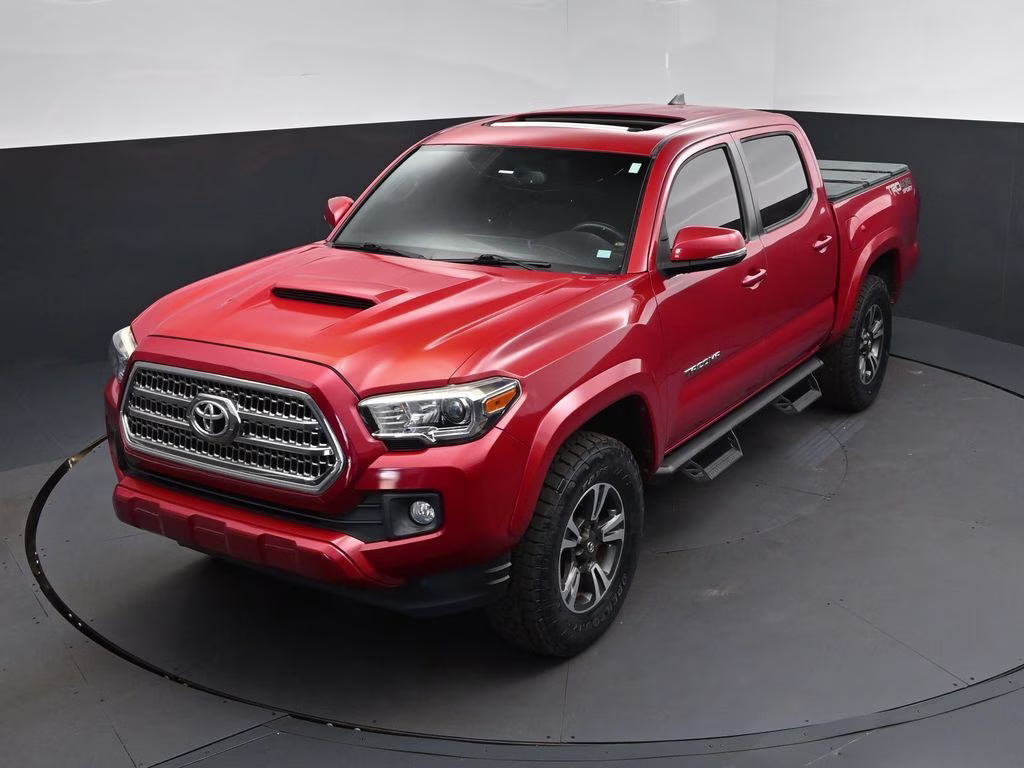 2017 Barcelona Red Metallic Toyota Tacoma TRD Sport 4X4 Truck