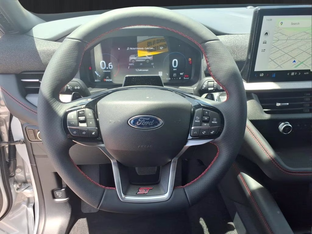 2026 Space White Metallic Ford Explorer ST 4X4 SUV