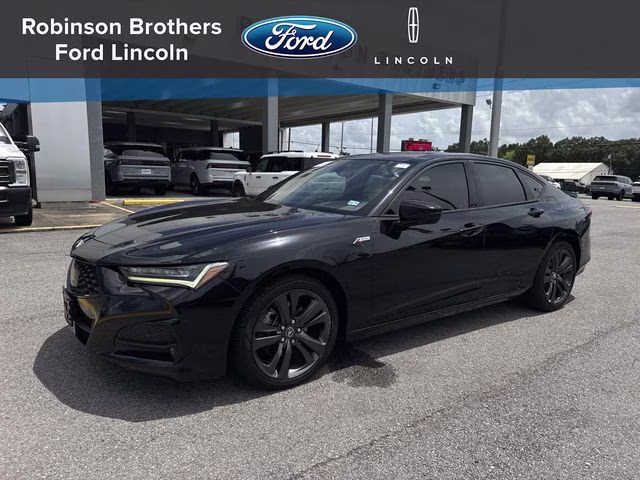 2021 Black Acura TLX A-Spec Package FWD Sedan