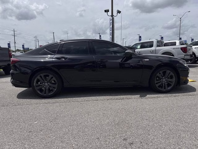 2021 Black Acura TLX A-Spec Package FWD Sedan