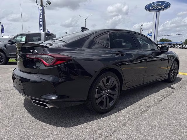 2021 Black Acura TLX A-Spec Package FWD Sedan