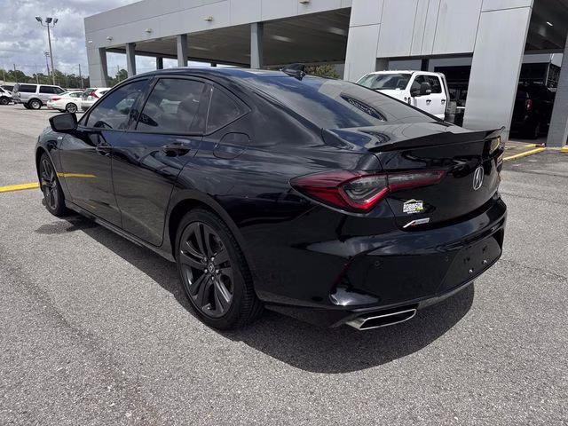 2021 Black Acura TLX A-Spec Package FWD Sedan