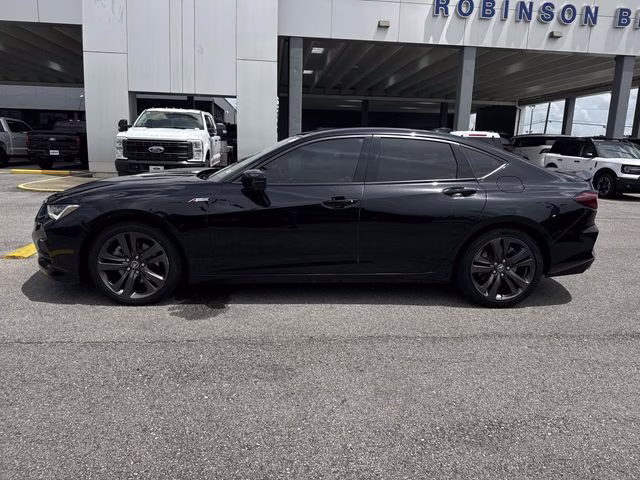 2021 Black Acura TLX A-Spec Package FWD Sedan