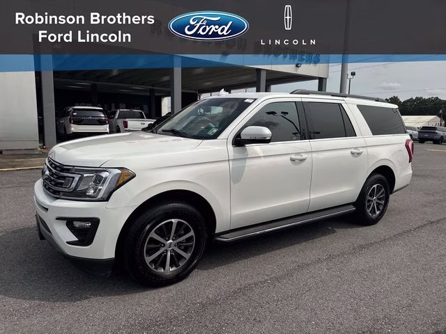 2021 White Metallic Ford Expedition Max XLT RWD SUV
