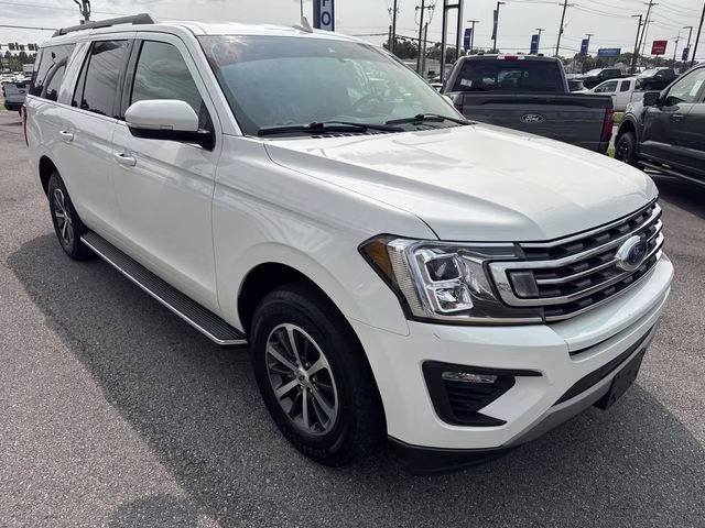 2021 White Metallic Ford Expedition Max XLT RWD SUV