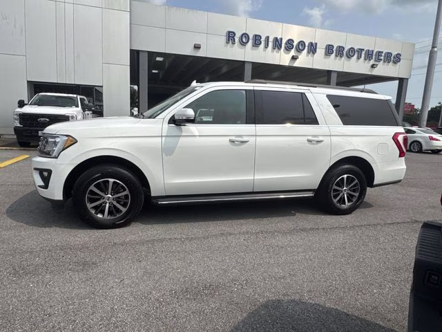 2021 White Metallic Ford Expedition Max XLT RWD SUV