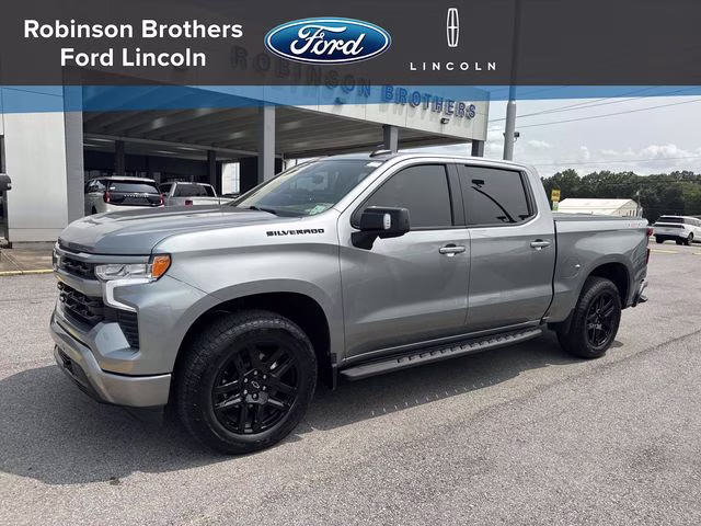 2024 Sterling Gray Metallic Chevrolet Silverado 1500 RST 4X4 Truck