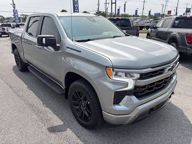 2024 Sterling Gray Metallic Chevrolet Silverado 1500 RST 4X4 Truck