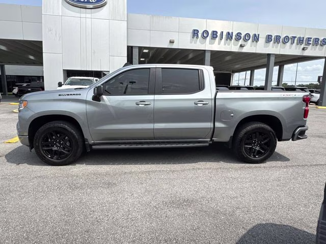 2024 Sterling Gray Metallic Chevrolet Silverado 1500 RST 4X4 Truck