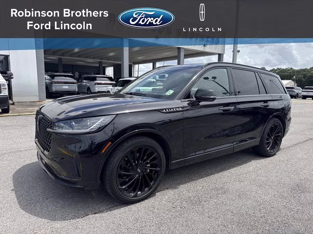 2025 Black Metallic Lincoln Aviator Reserve RWD SUV