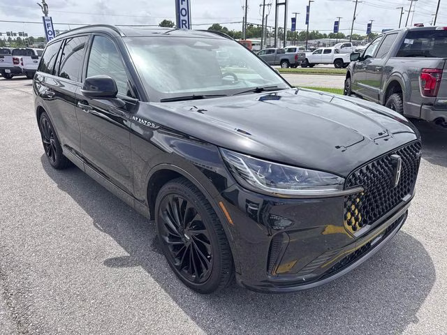 2025 Black Metallic Lincoln Aviator Reserve RWD SUV