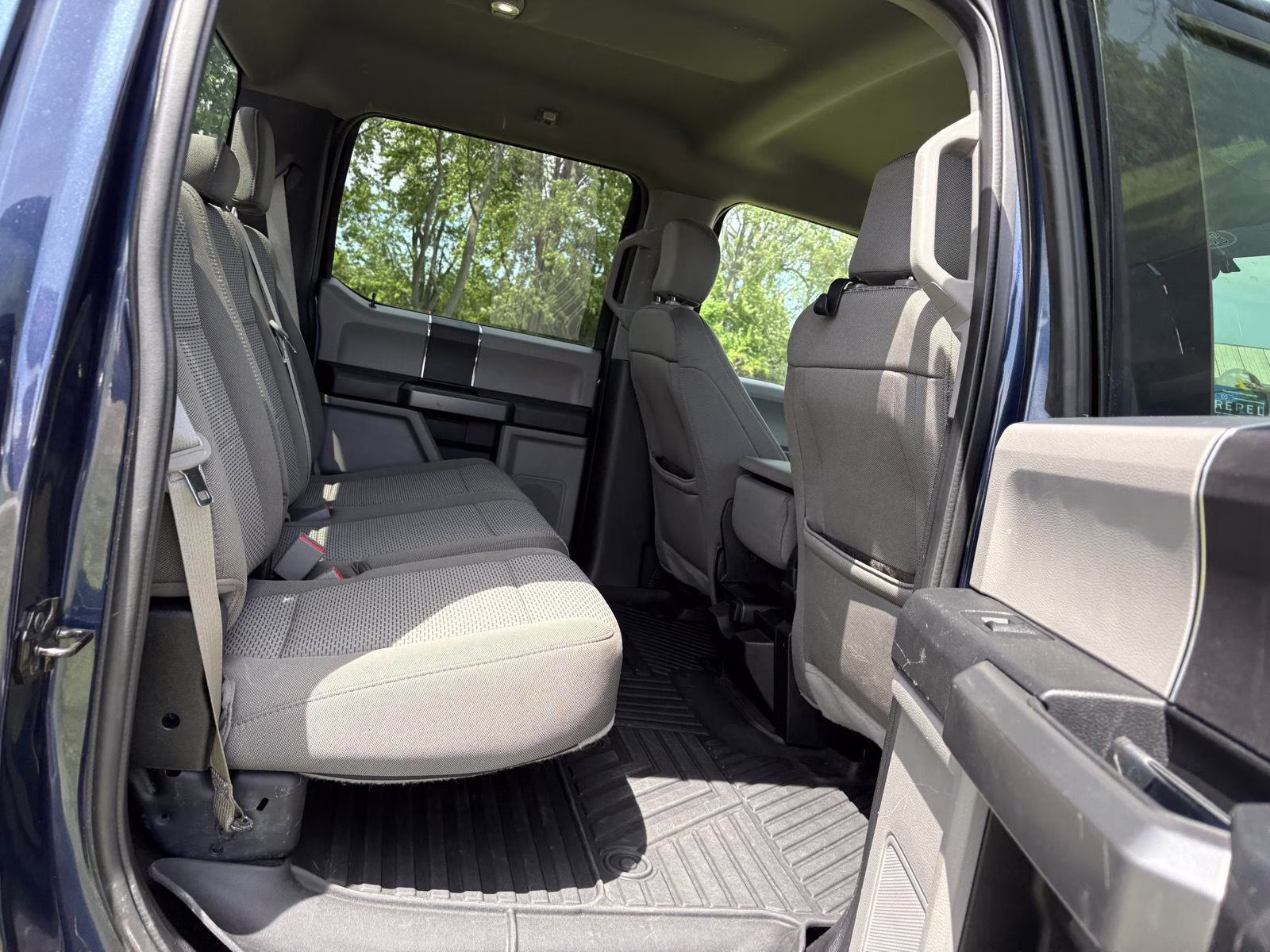 2018 Blue Jeans Ford F-150 XLT 4X4 Truck