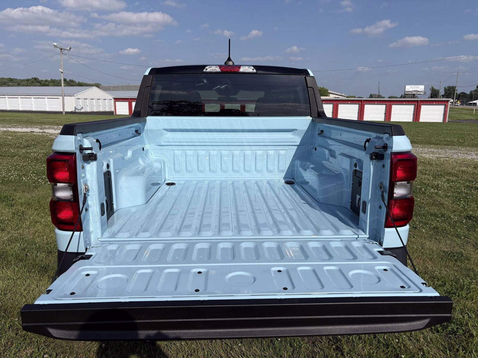 2026 Light Blue Ford Maverick XLT AWD Truck