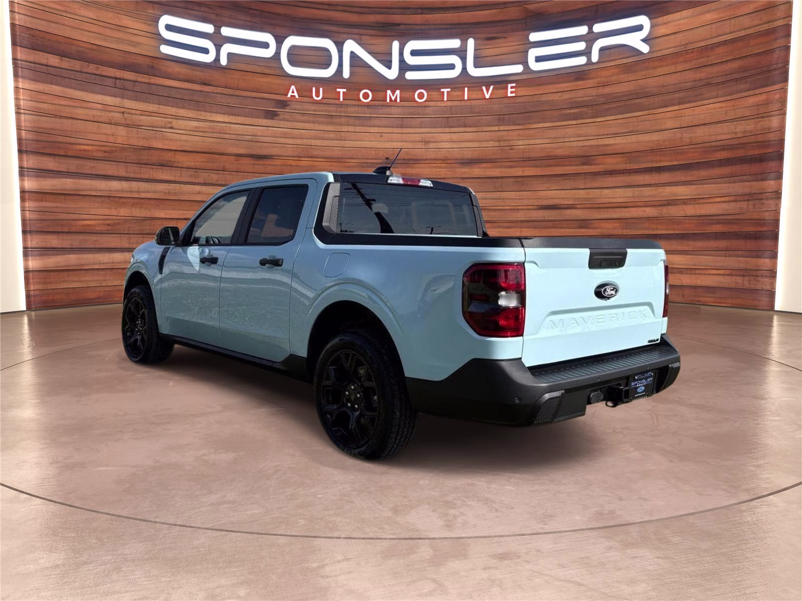 2026 Light Blue Ford Maverick XLT AWD Truck