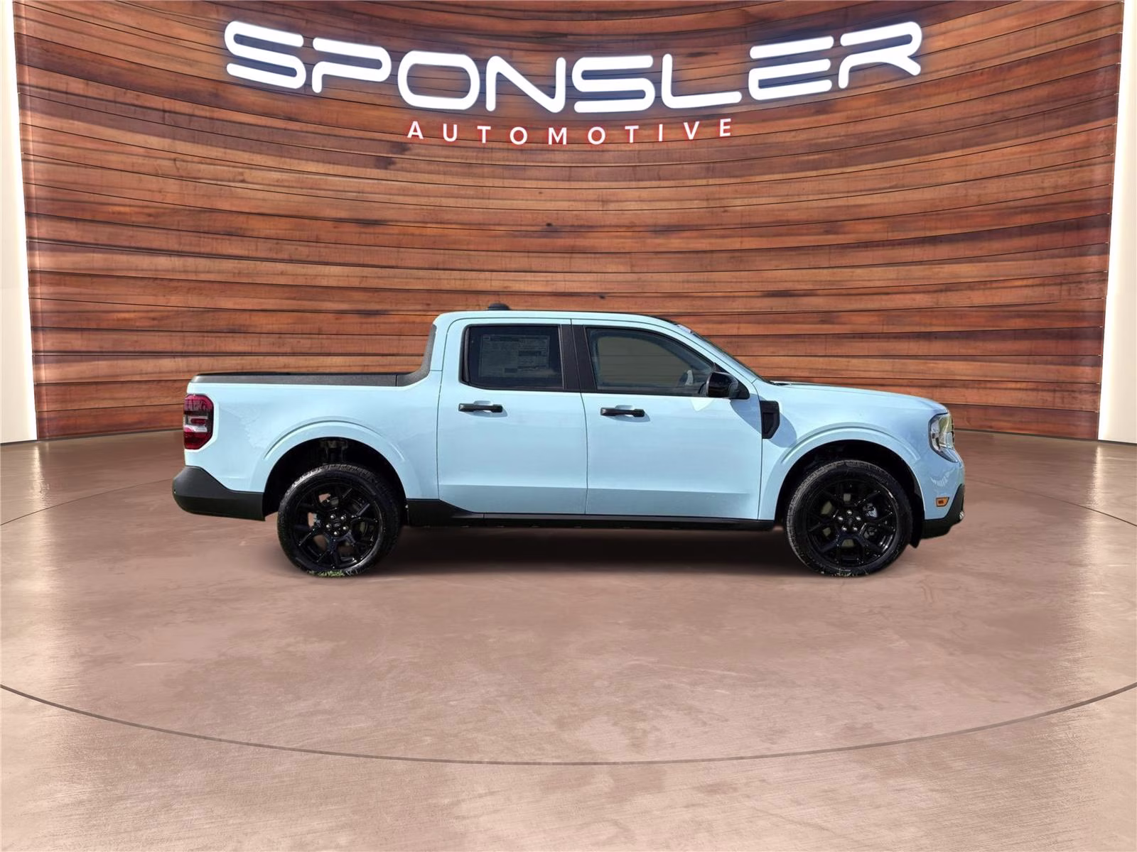 2026 Light Blue Ford Maverick XLT AWD Truck