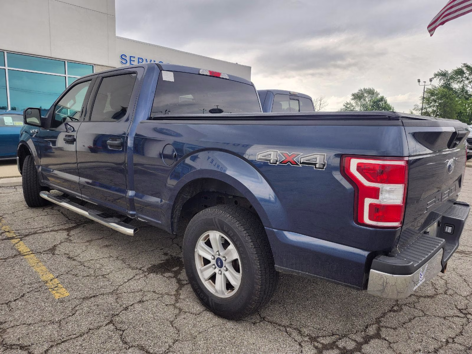 2018 Blue Jeans Ford F-150 XLT 4X4 Truck