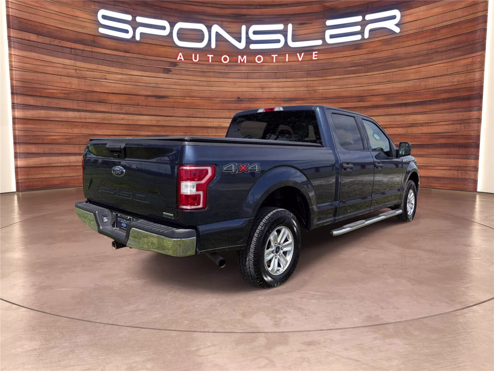 2018 Blue Jeans Ford F-150 XLT 4X4 Truck