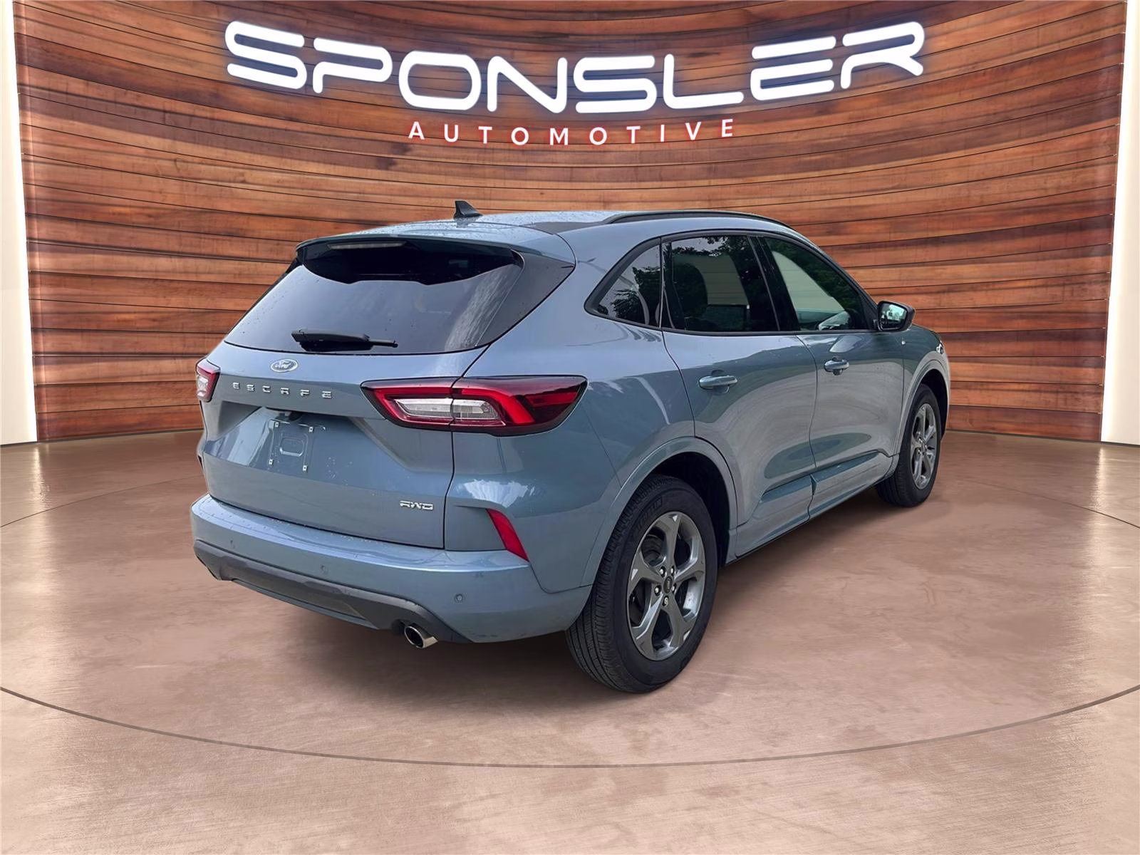 2024 Vapor Blue Ford Escape ST-Line AWD SUV