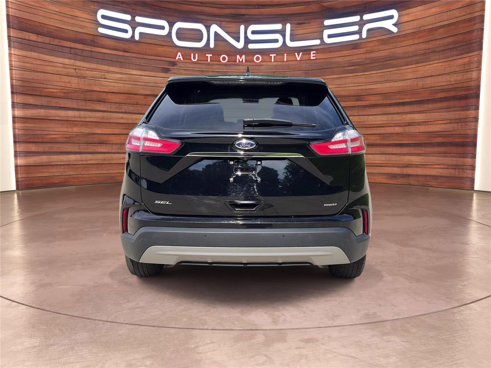 2023 Agate Black Ford Edge SEL AWD SUV