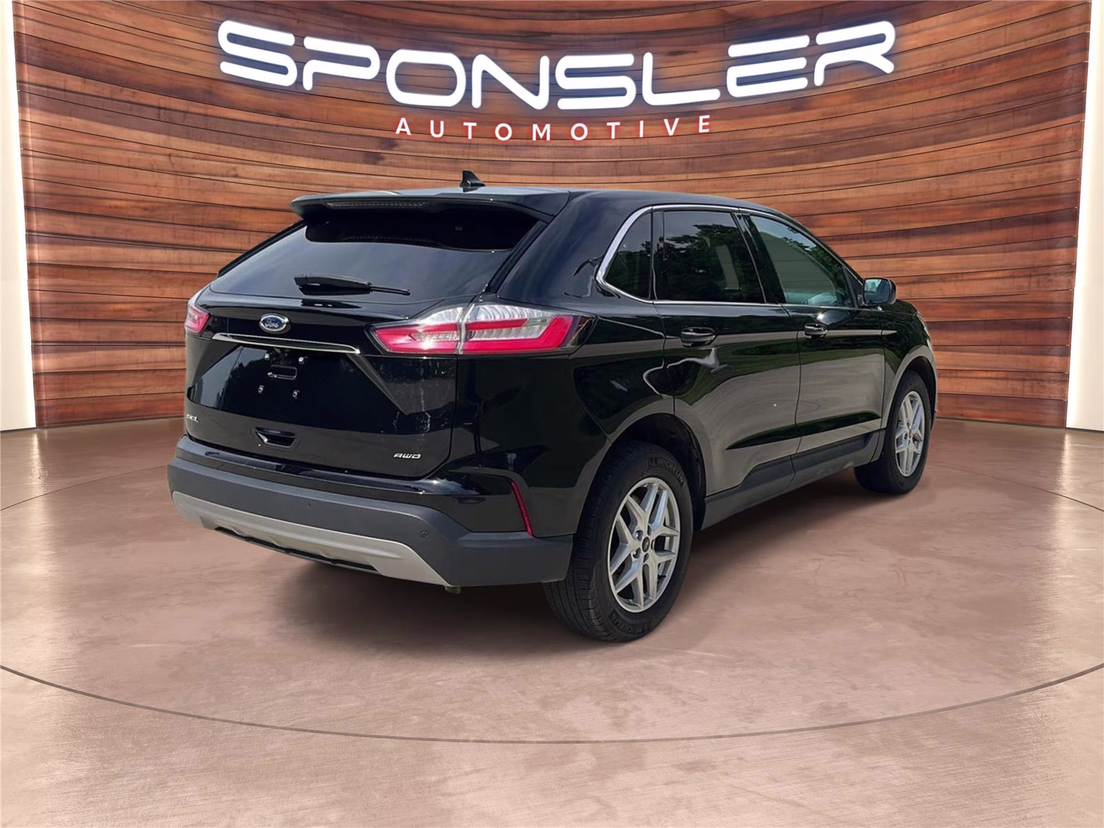 2023 Agate Black Ford Edge SEL AWD SUV