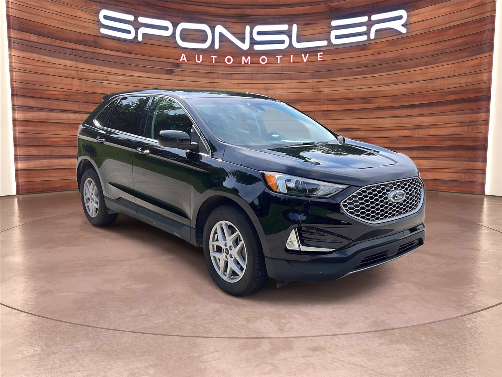 2023 Agate Black Ford Edge SEL AWD SUV