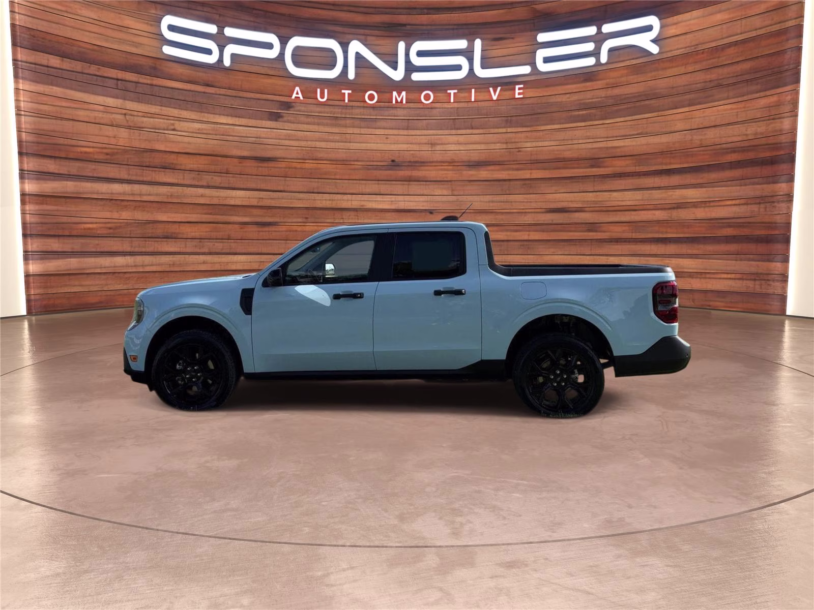2026 Light Blue Ford Maverick XLT AWD Truck