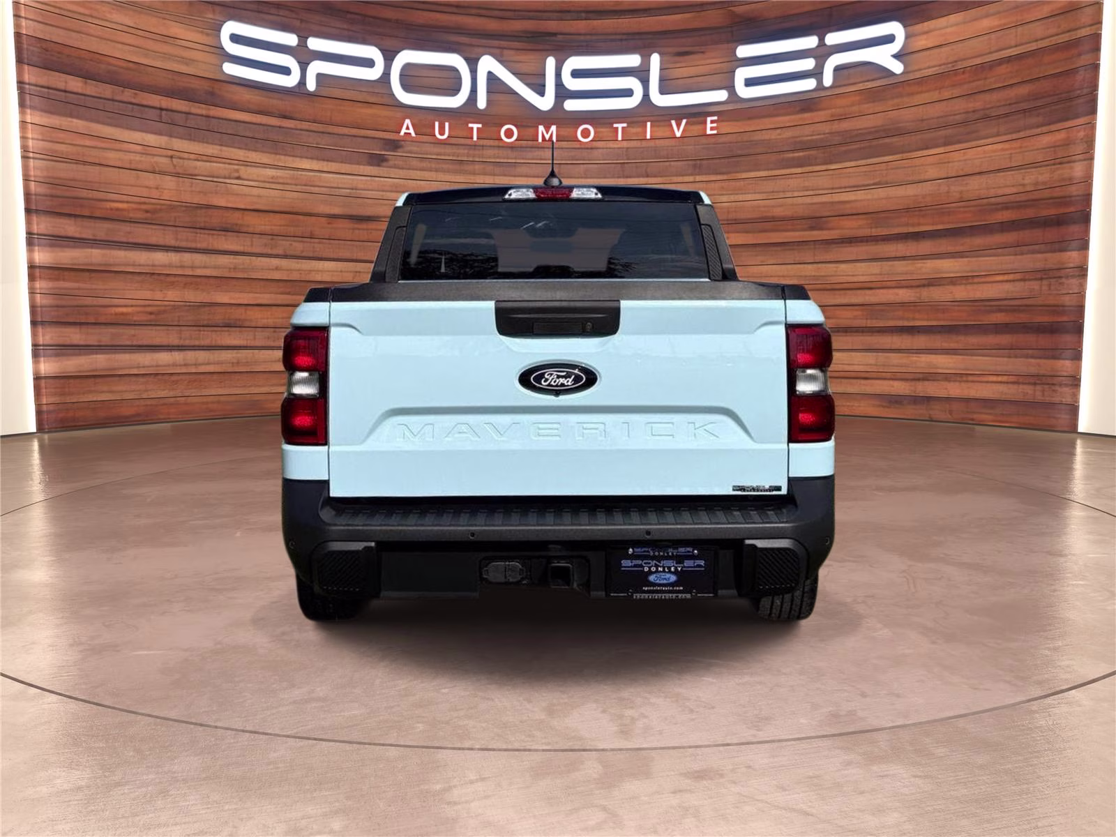 2026 Light Blue Ford Maverick XLT AWD Truck