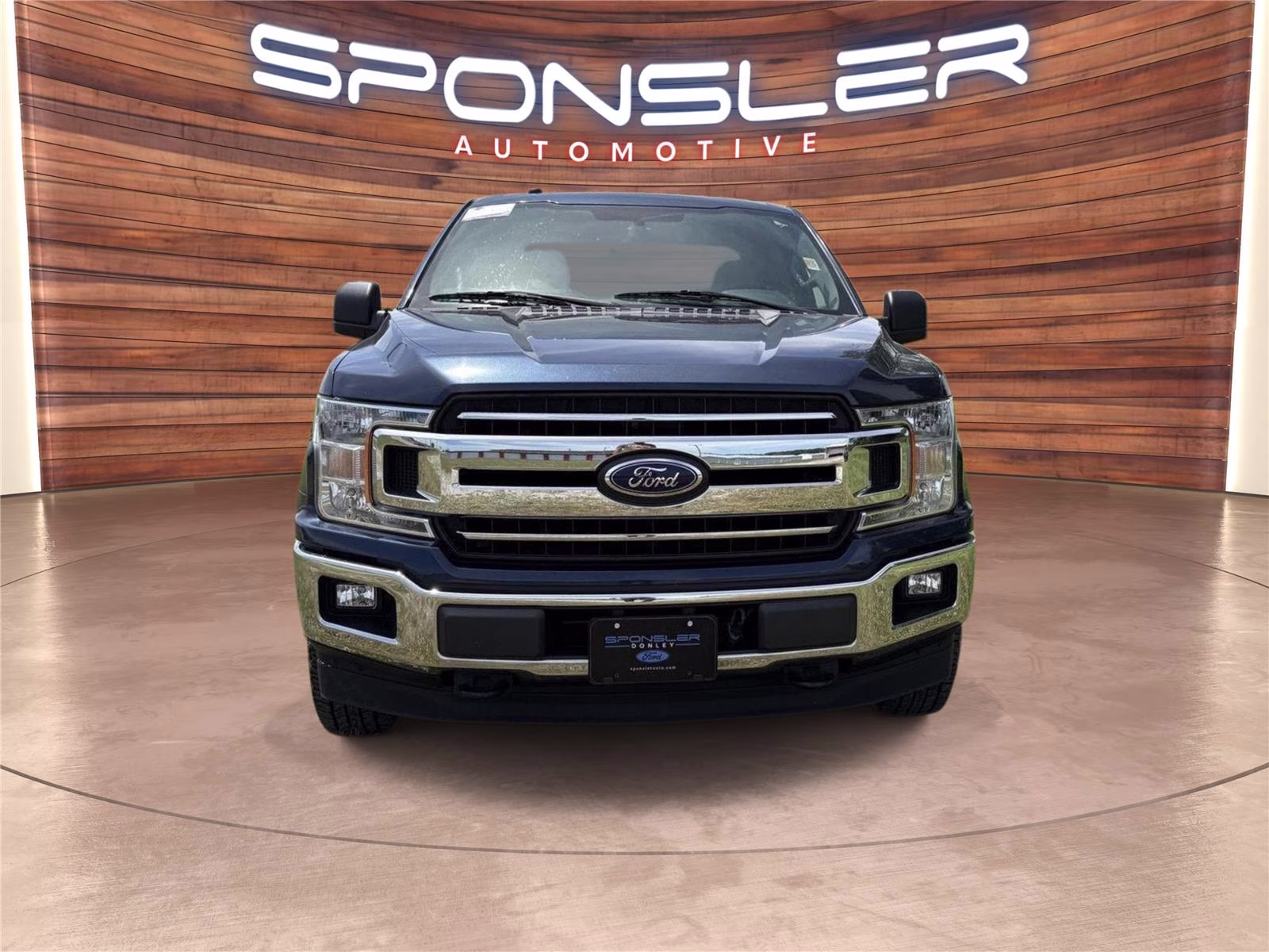 2018 Blue Jeans Ford F-150 XLT 4X4 Truck