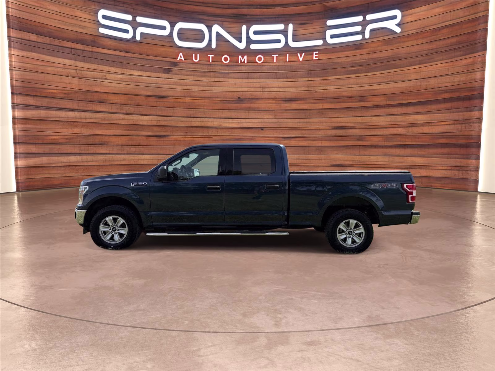 2018 Blue Jeans Ford F-150 XLT 4X4 Truck