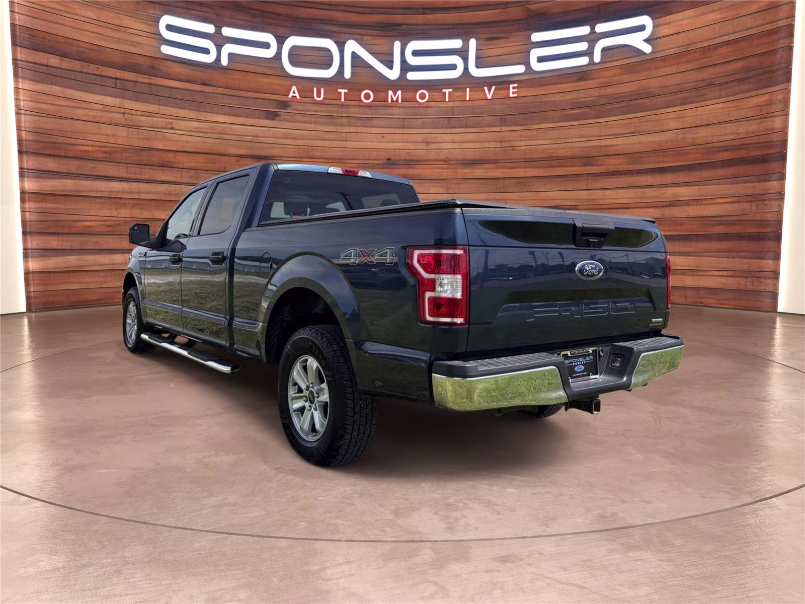 2018 Blue Jeans Ford F-150 XLT 4X4 Truck
