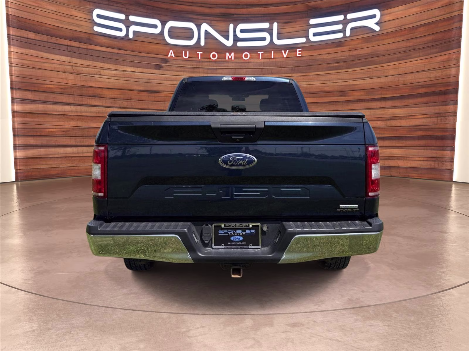 2018 Blue Jeans Ford F-150 XLT 4X4 Truck