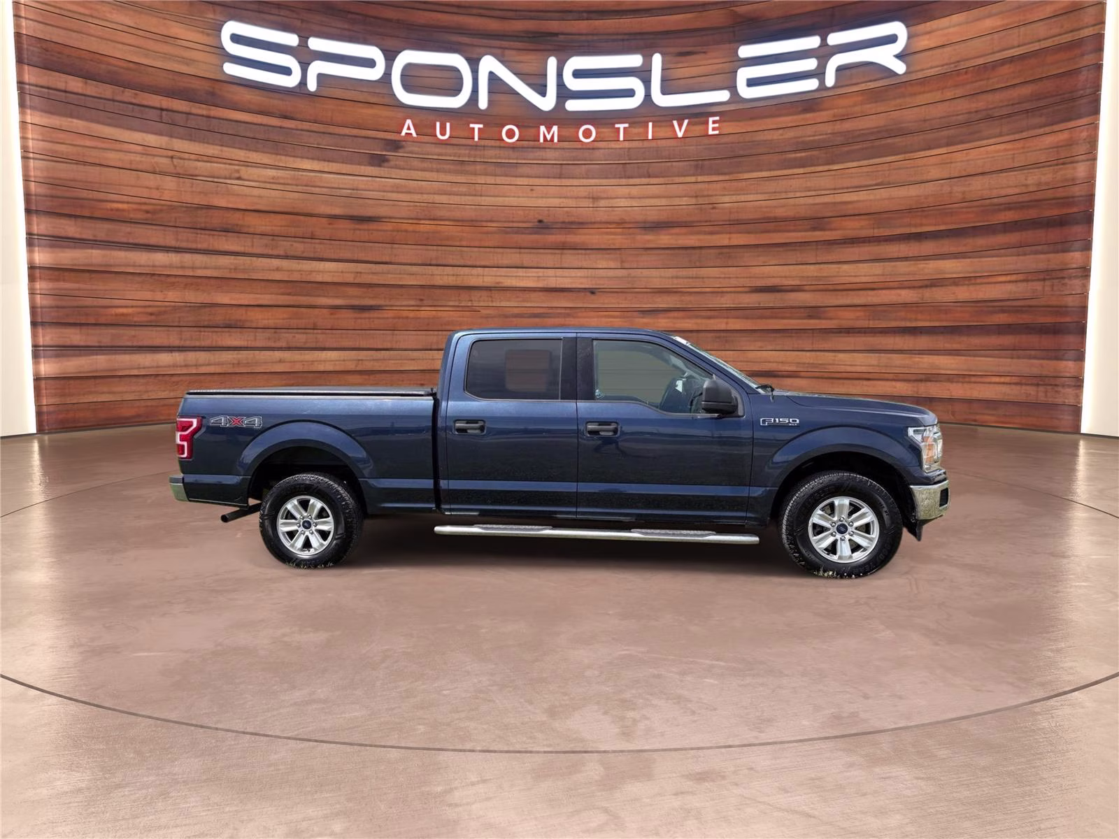 2018 Blue Jeans Ford F-150 XLT 4X4 Truck