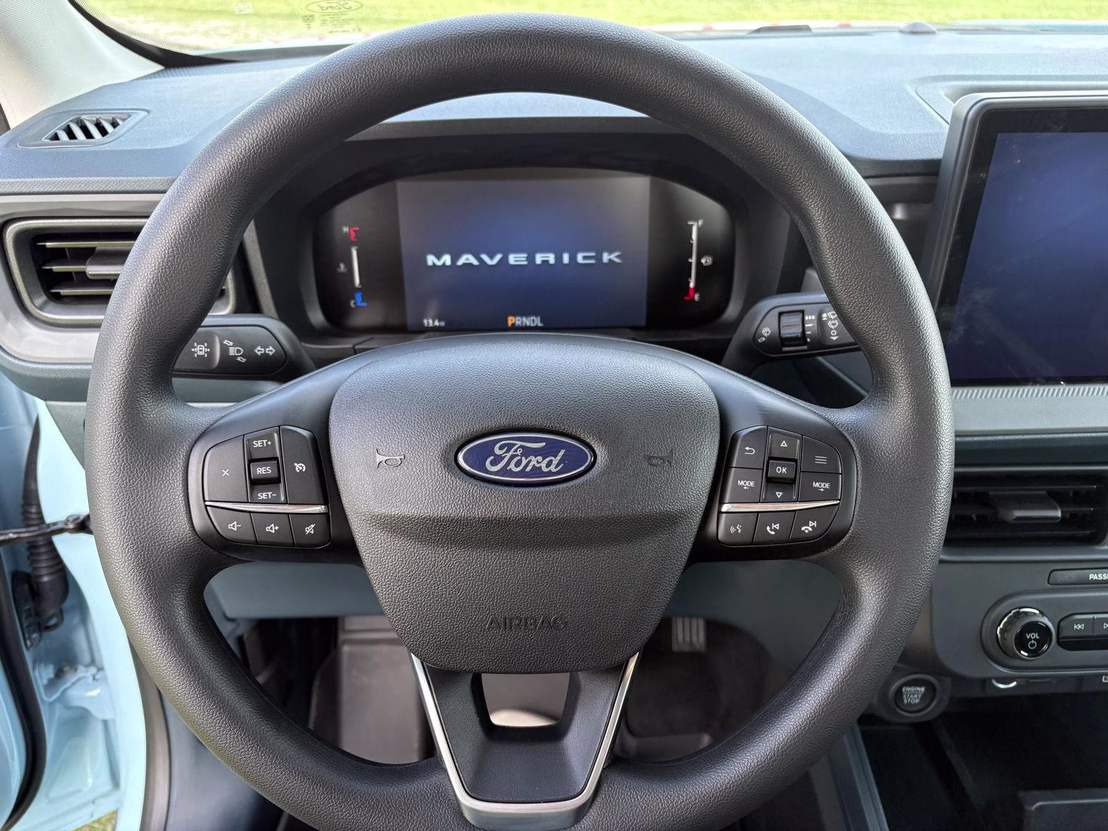 2026 Light Blue Ford Maverick XLT AWD Truck