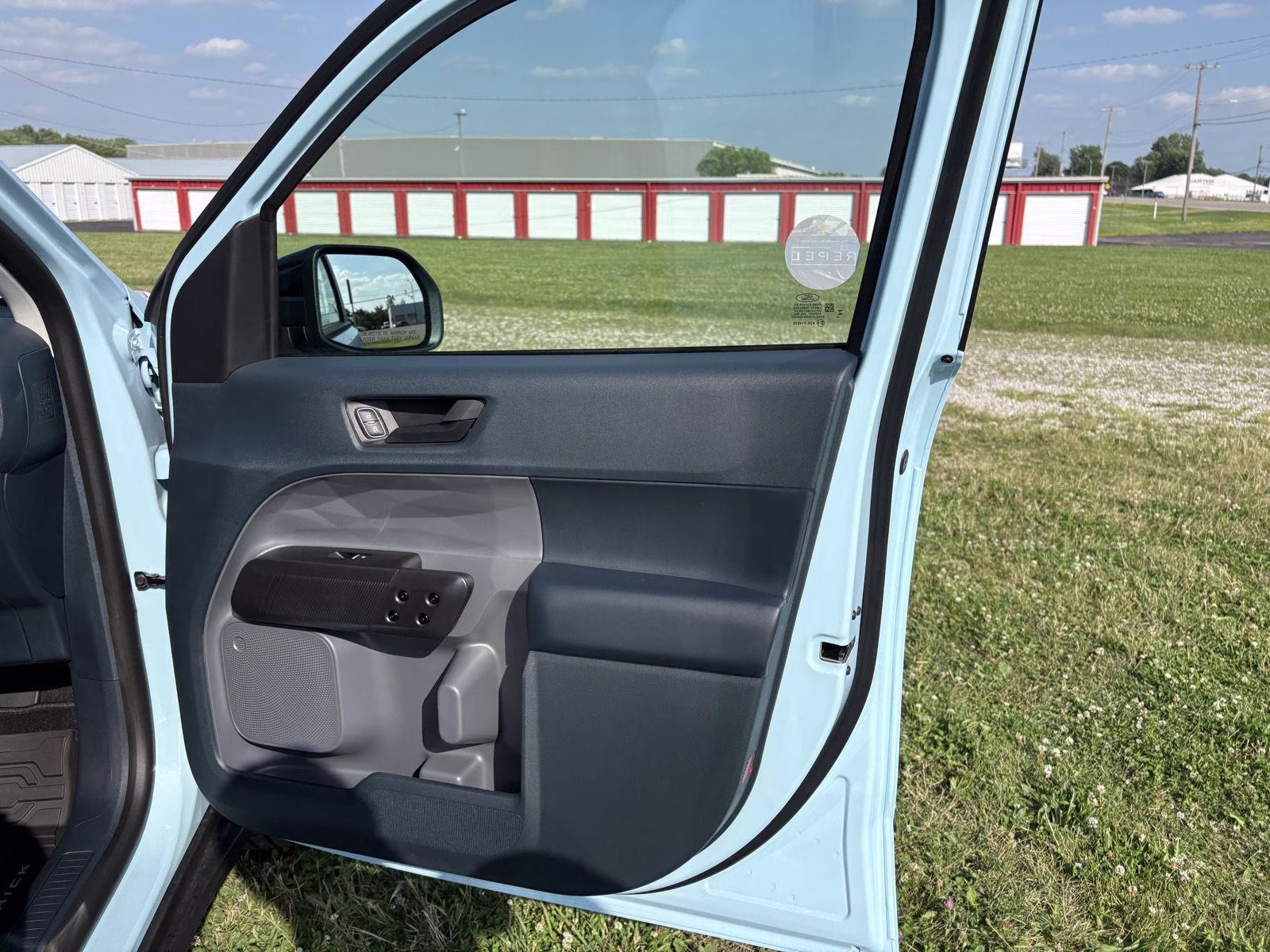 2026 Light Blue Ford Maverick XLT AWD Truck