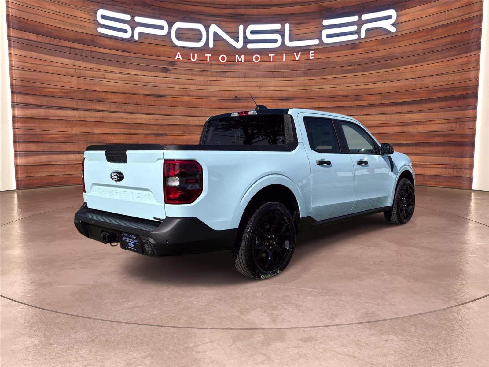 2026 Light Blue Ford Maverick XLT AWD Truck