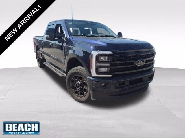 2024 Blue Metallic Ford Super Duty F-250 SRW Lariat 4X4 Truck