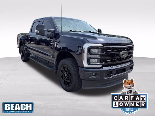 2024 Blue Metallic Ford Super Duty F-250 SRW Lariat 4X4 Truck