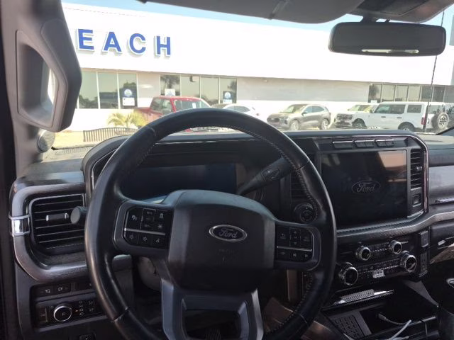 2024 Blue Metallic Ford Super Duty F-250 SRW Lariat 4X4 Truck