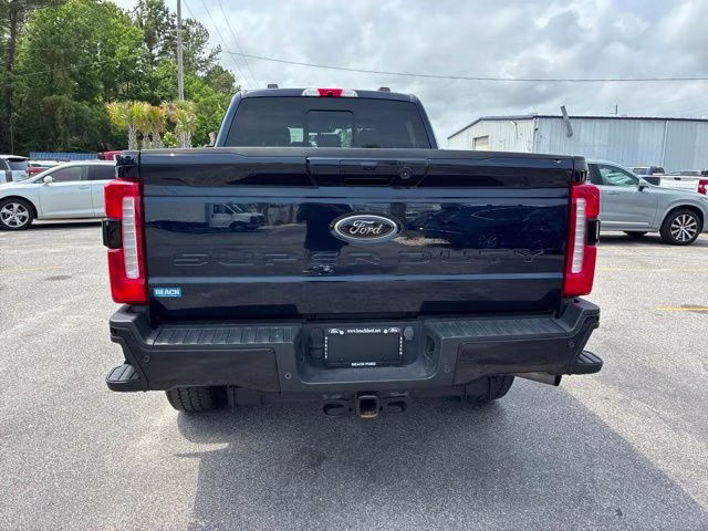 2024 Blue Metallic Ford Super Duty F-250 SRW Lariat 4X4 Truck