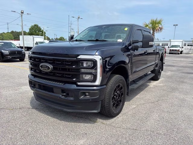 2024 Blue Metallic Ford Super Duty F-250 SRW Lariat 4X4 Truck