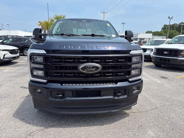 2024 Blue Metallic Ford Super Duty F-250 SRW Lariat 4X4 Truck