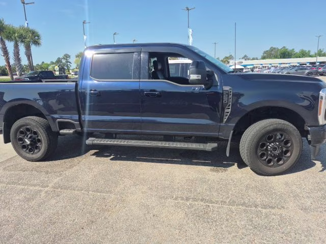 2024 Blue Metallic Ford Super Duty F-250 SRW Lariat 4X4 Truck