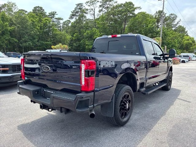 2024 Blue Metallic Ford Super Duty F-250 SRW Lariat 4X4 Truck