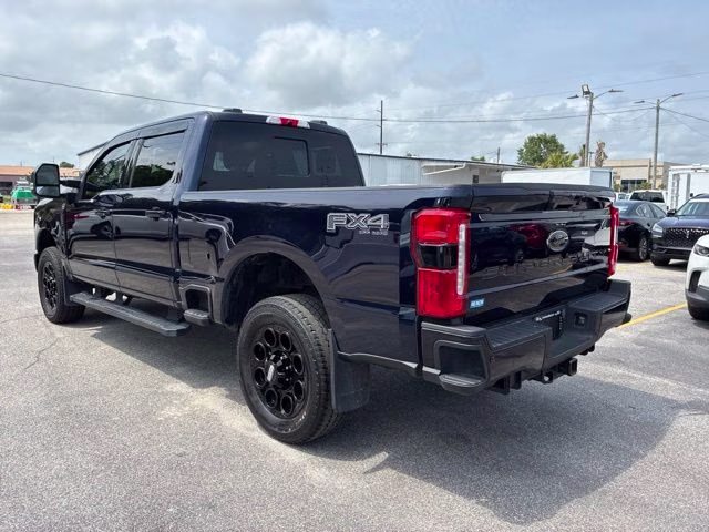 2024 Blue Metallic Ford Super Duty F-250 SRW Lariat 4X4 Truck