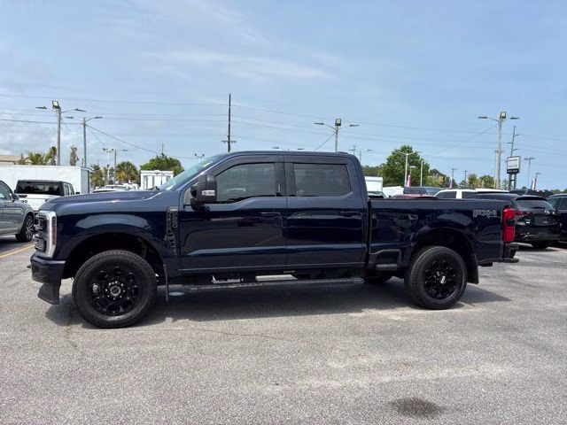 2024 Blue Metallic Ford Super Duty F-250 SRW Lariat 4X4 Truck