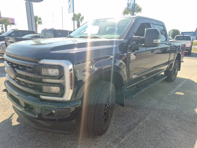 2024 Blue Metallic Ford Super Duty F-250 SRW Lariat 4X4 Truck