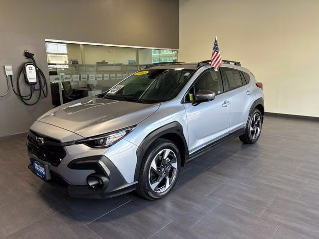 2024 Ice Silver Metallic Subaru Crosstrek Limited AWD SUV