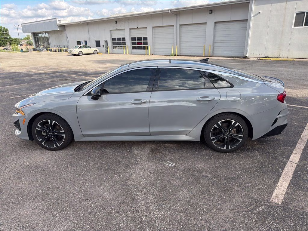 2021 Wolf Gray Kia K5 GT-Line AWD Sedan