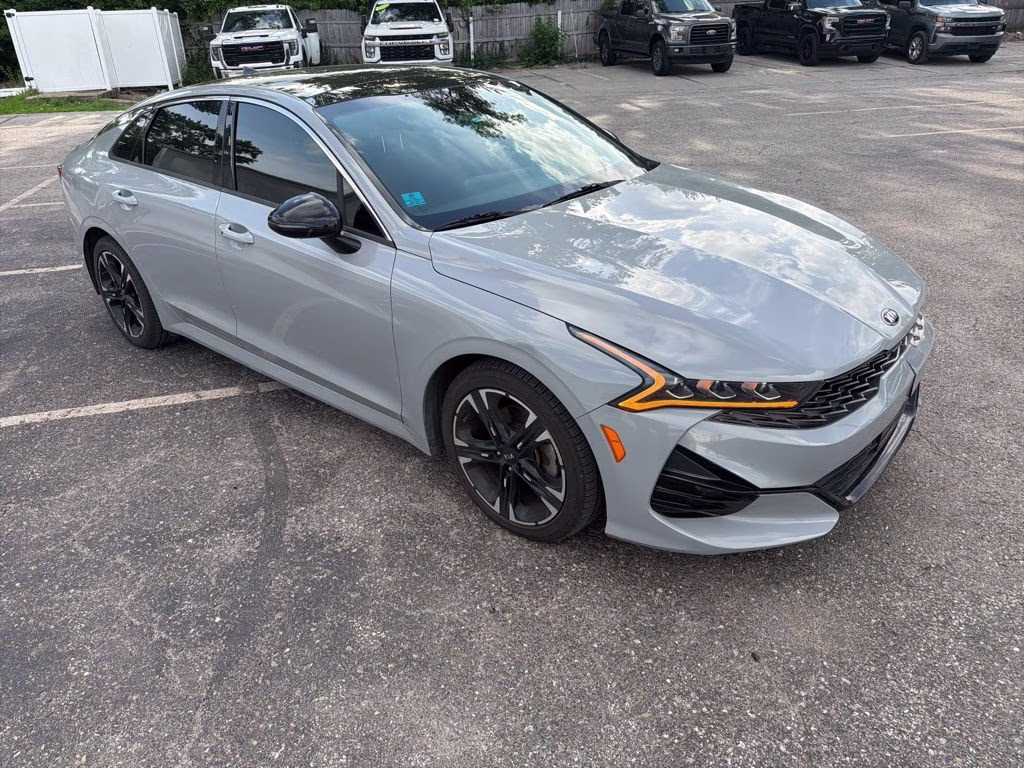 2021 Wolf Gray Kia K5 GT-Line AWD Sedan