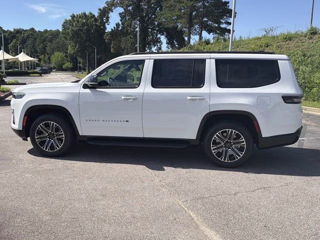 2026 Bright White Clearcoat Jeep Grand Wagoneer RWD SUV
